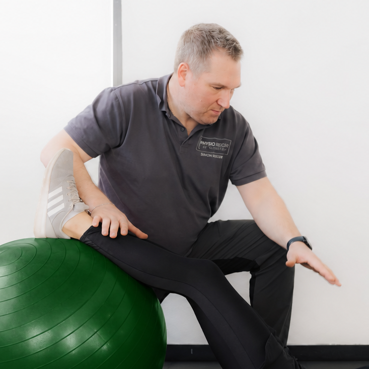 Simon Rieger, Physiotherapeut und Praxisinhaber bei Physio Rieger in Aalen